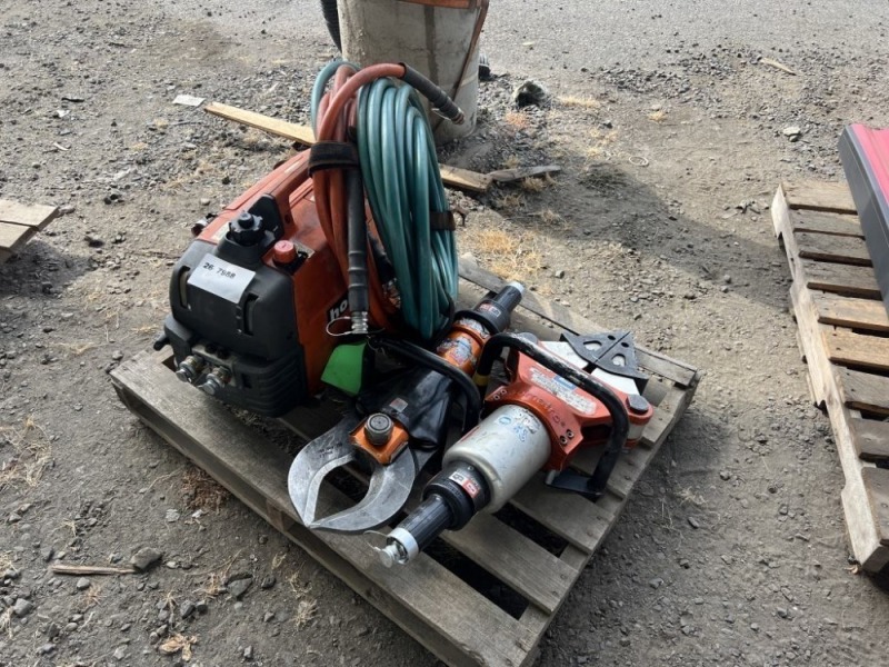 Holmatro Hydraulic Jaw Rescue System