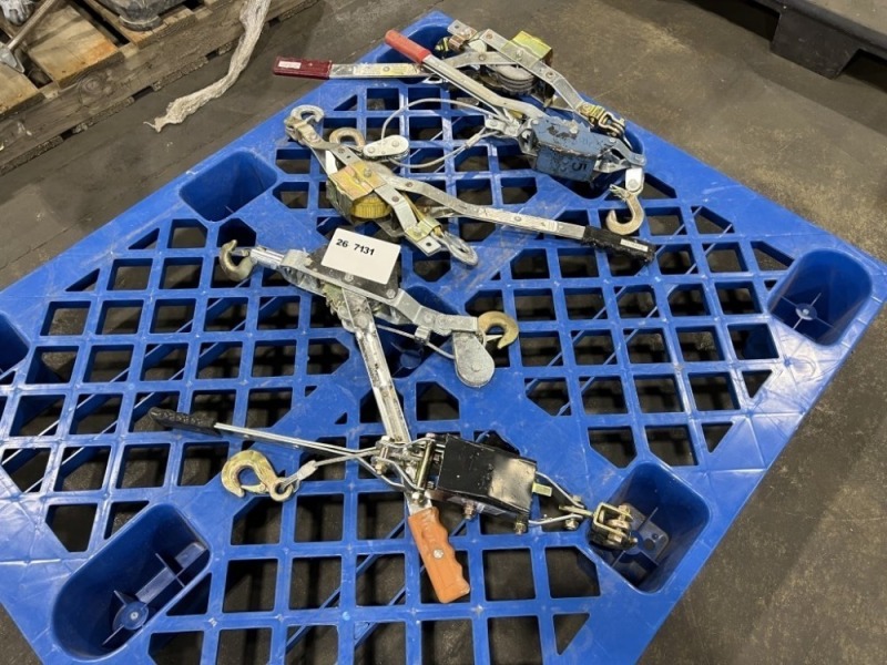 Cable Pullers, Qty. 5