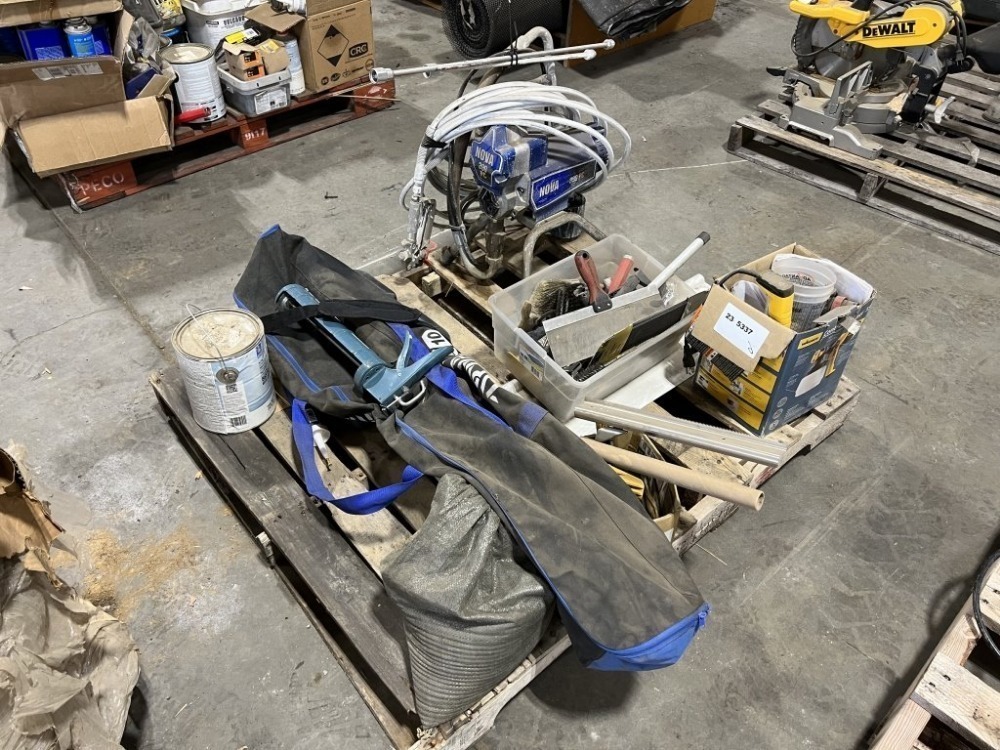 Graco Nova 390PC Airless Sprayer J. Stout Auction
