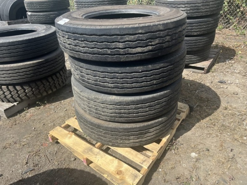 BFGoodrich 11R24.5 Tires, Qty. 4