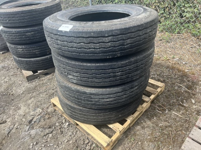 BFGoodrich 11R24.5 Tires, Qty. 4