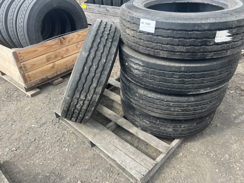 BFGoodrich 255/70R22.5 Tires, Qty. 5
