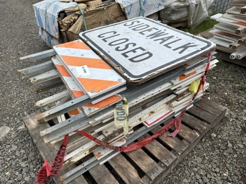 A-Frame Construction Signs