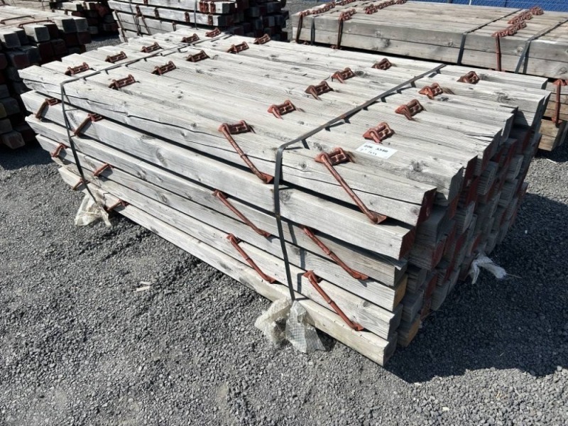 7' Wood Shoring W/Ellis Shore Clamps