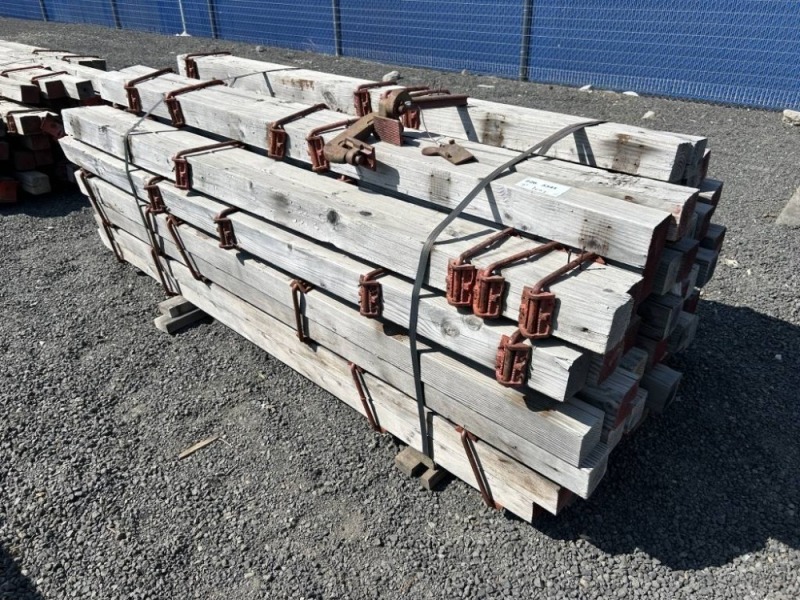 7' Wood Shoring W/Ellis Shore Clamps
