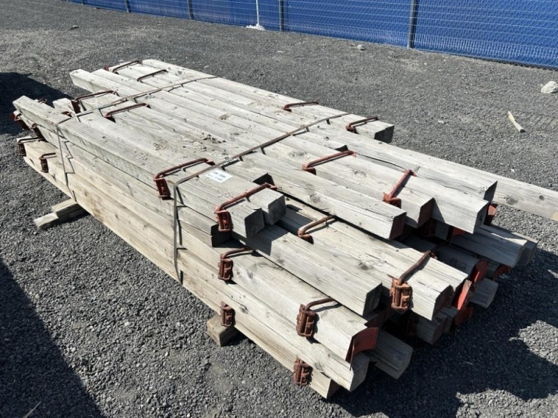 Wood Shoring W/Ellis Shore Clamps