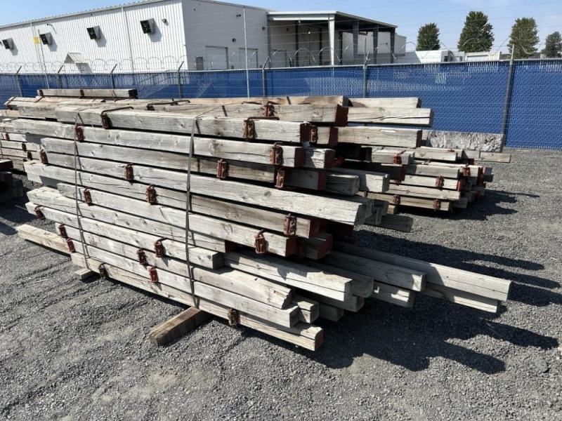 Wood Shoring W/Ellis Shore Clamps