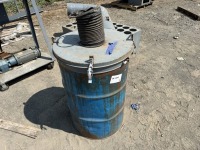 AGET Dust Collector Barrel W/Lid
