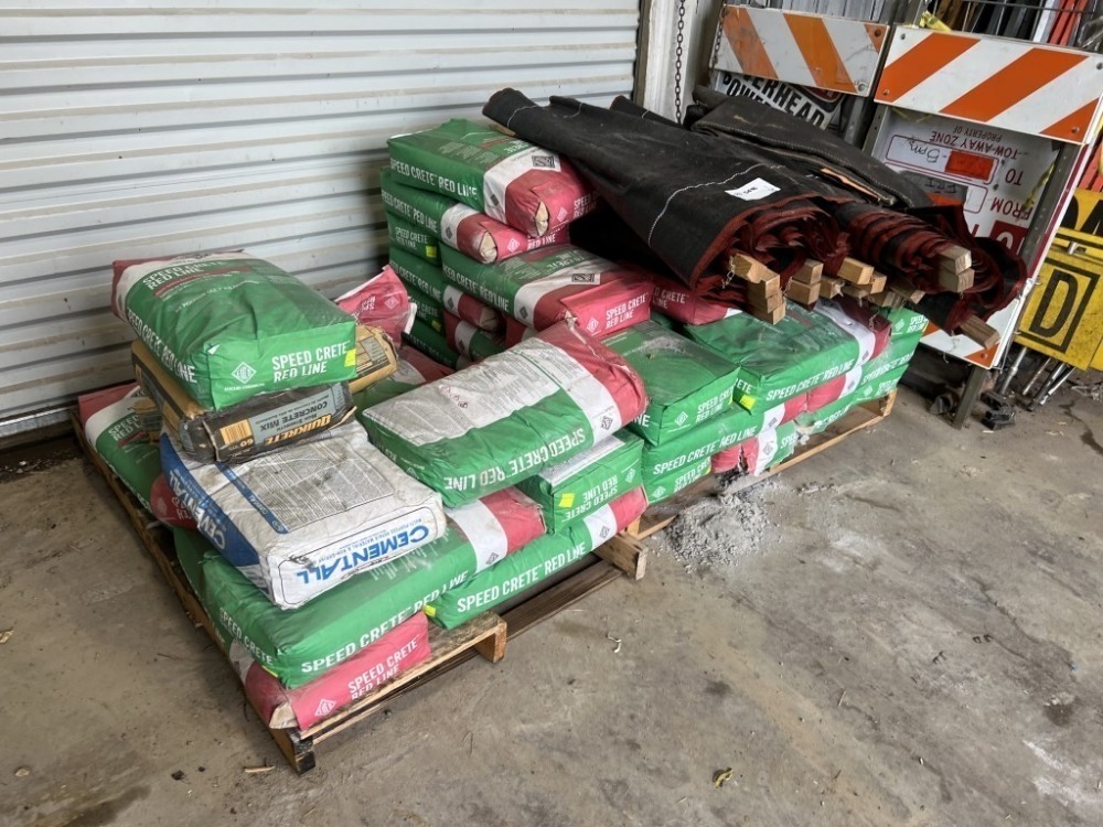 Speed Crete Red Line Concrete | J. Stout Auction