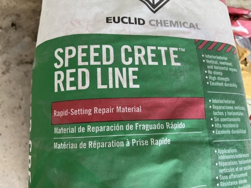 Speed Crete Red Line Concrete | J. Stout Auction