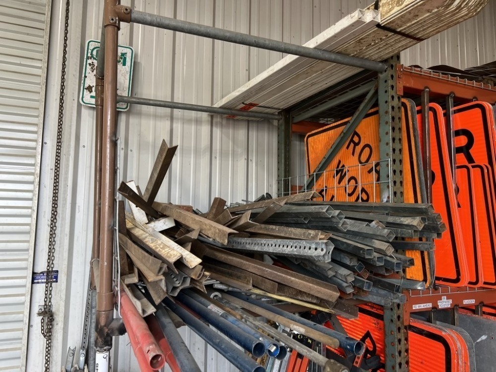 Construction Signs | J. Stout Auction