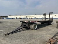 1984 Fruehoff T/A Flatbed Pup Trailer