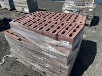 4" Split Face Concrete Blocks, Qty. 104