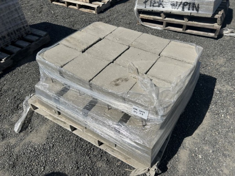 Concrete Pier Blocks W/Pin, Qty. 28