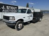 1993 Ford F350 4X4 Flatbed Truck