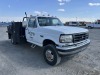 1993 Ford F350 4X4 Flatbed Truck - 7
