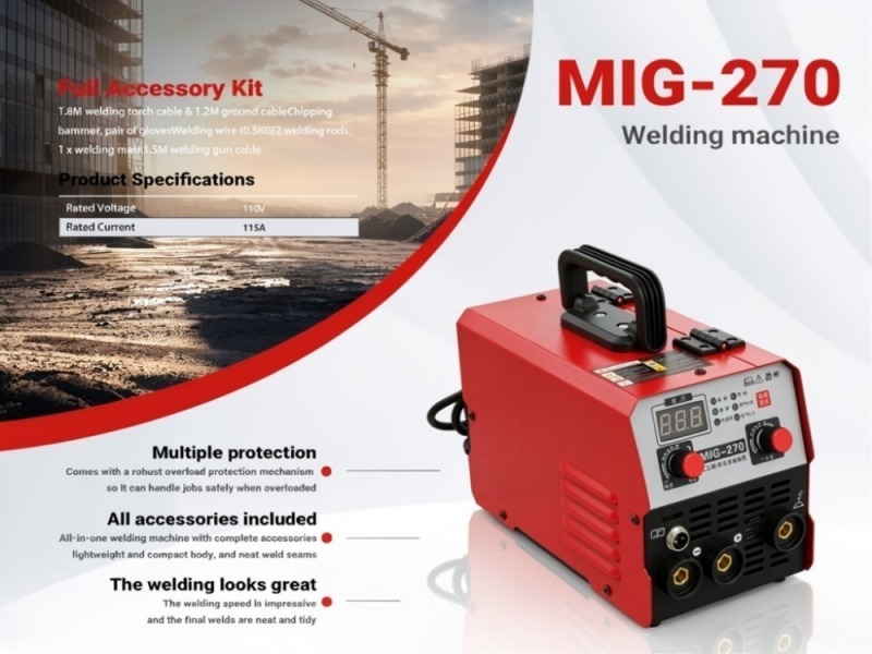 2026 SDLanch MIG-270 Inverter Welder