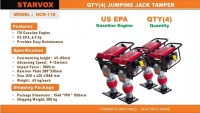 2026 Starvox HCR Jumping Jack Tampers, Qty. 4