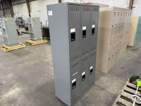 2 Tier 3 Wide Metal Locker
