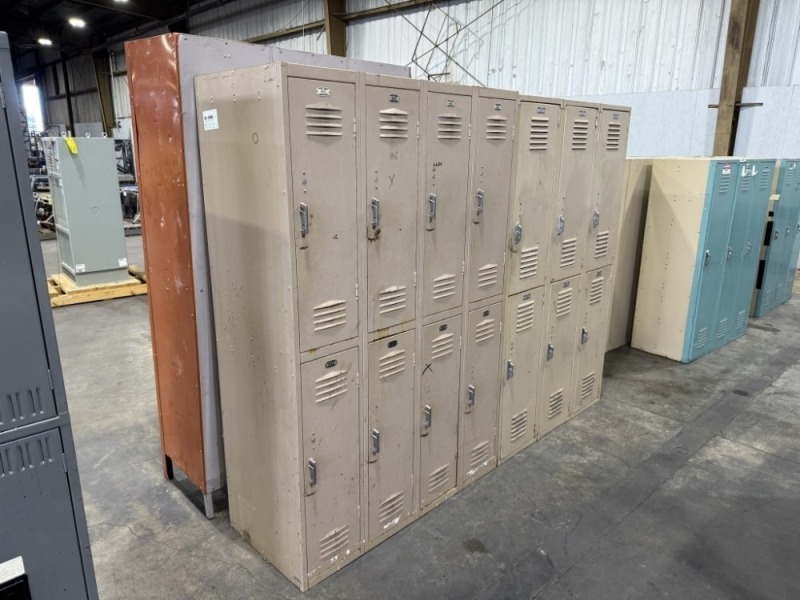 Metal Lockers, Qty. 4