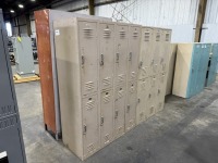 Metal Lockers, Qty. 4
