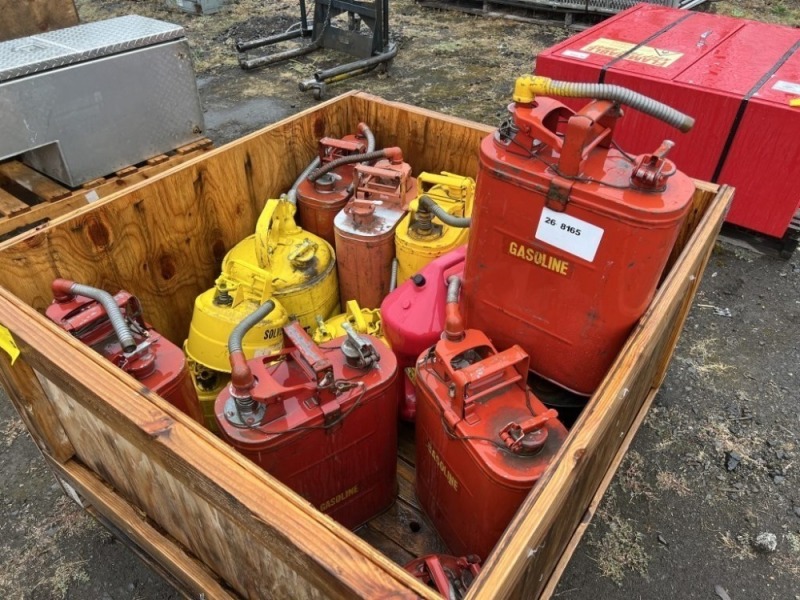 Metal Gas Cans & Metal Diesel Cans
