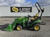 2021 John Deere 1025R 4WD Compact Utility Tractor - 2