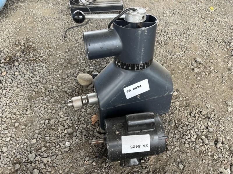 Drill Press Head & Motor