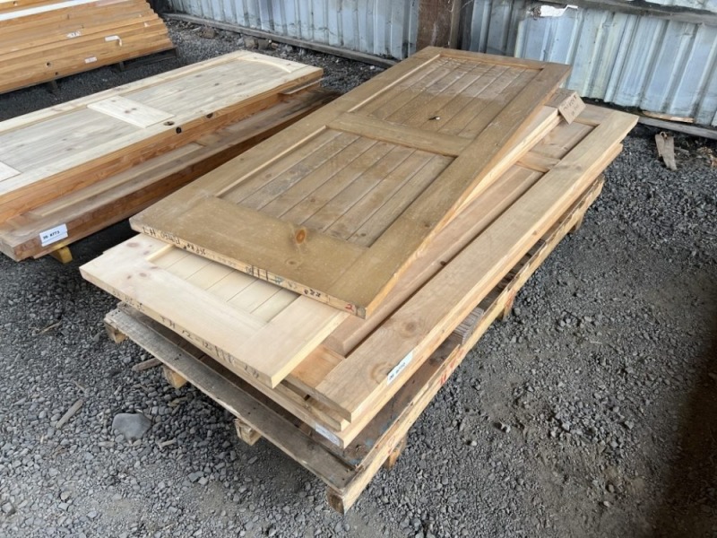 2 Panel Knotty Pine Interior Doors