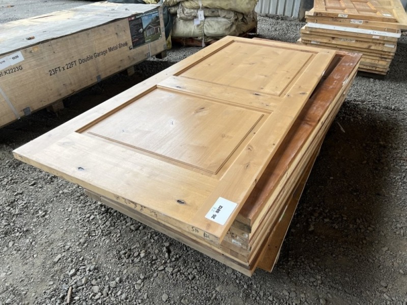 2 Panel Knotty Pine Interior Doors