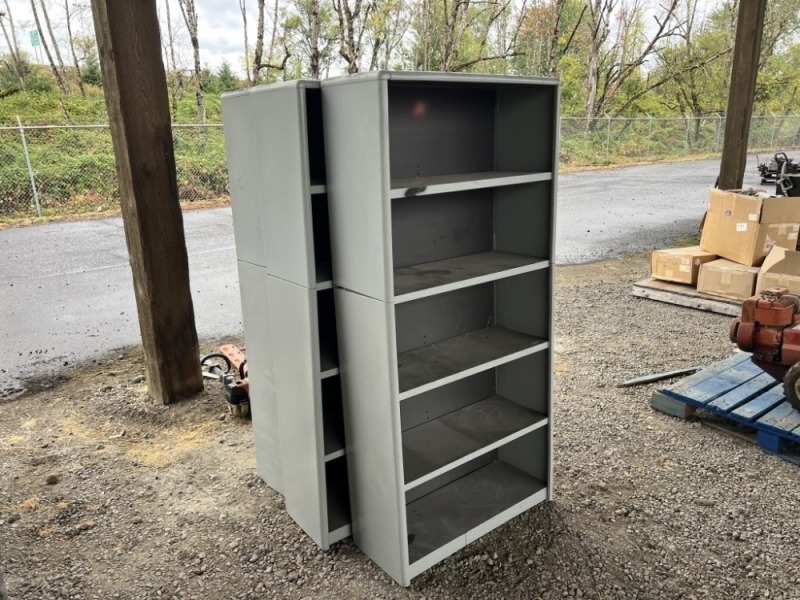 5 Tier Shelves, Qty. 3