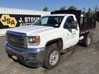 2016 GMC Sierra 2500 S/A Flatbed Dump Truck