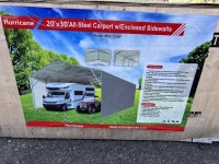 Hurricane MSC2030F Steel Carport