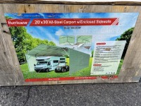 Hurricane MSC2030F Steel Carport