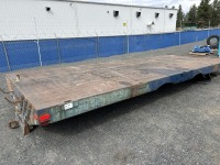20' T/A Metal Flatbed