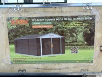 2026 Starvox CP1220W Metal Garage Shed