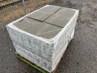 Square Gray Stepping Stones, Qty. 84