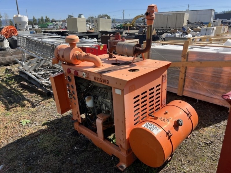 Diesel Power Plant W/Isuzu 4cyl Diesel
