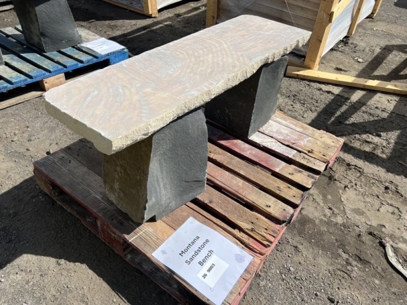 Montana Sandstone Bench