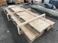 Live Edge Wood Slabs, Qty. 5