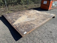 96" x 121" Steel Road Plate