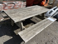Wood Picnic Table