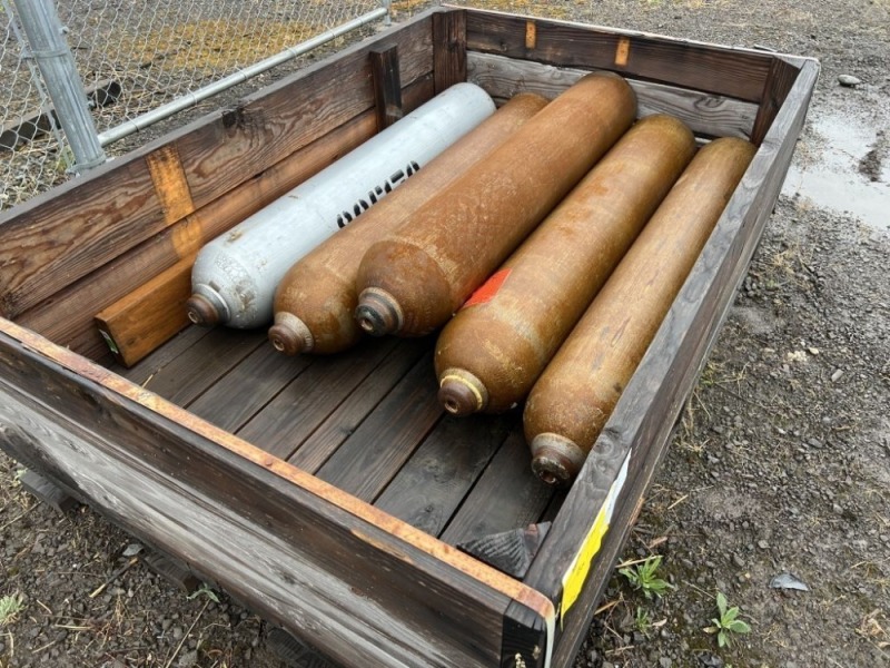 Gas Cylinders, Qty. 5