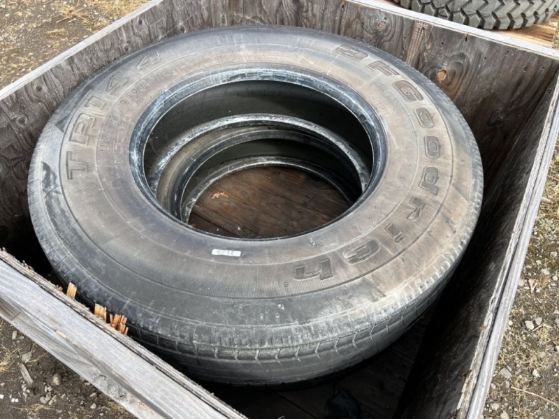 BFGoodrich 11R22.5 Tires, Qty. 2