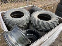 26x9.00-12 Utility Cart Tires & Wheels