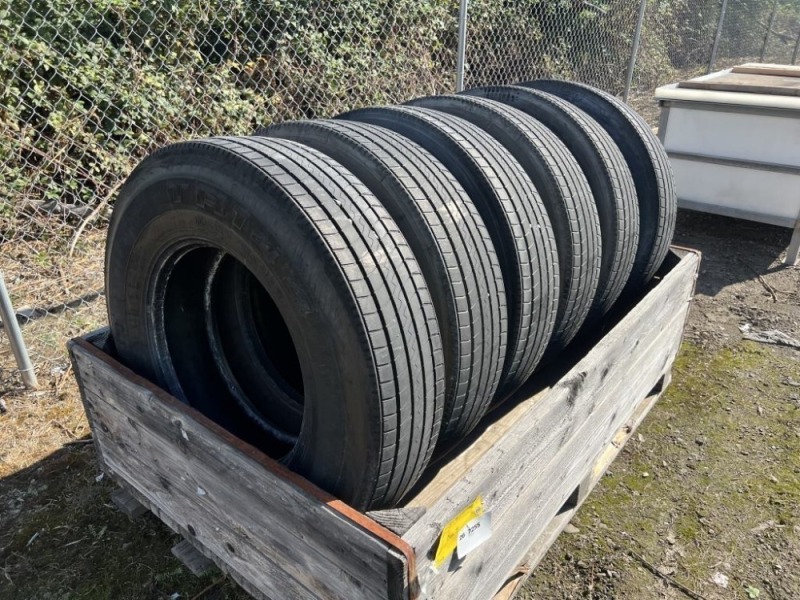 BFGoodrich 11R22.5 Tires, Qty. 6