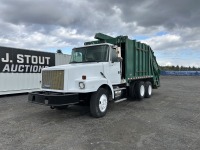 1995 White GMC WB T/A Garbage Truck