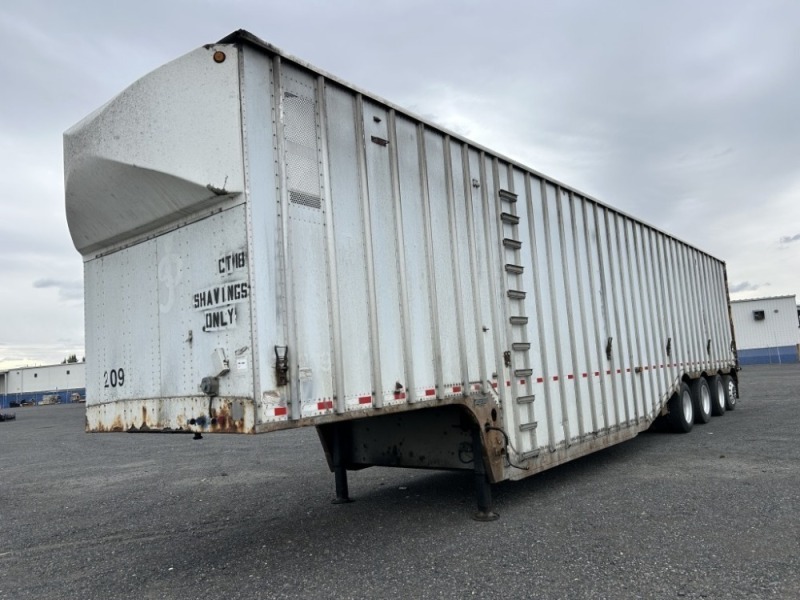 2002 Western Quad-Axle Possum Belly Chip Trailer