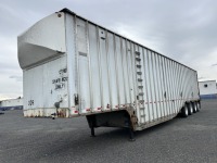 2002 Western Quad-Axle Possum Belly Chip Trailer