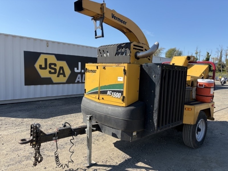 2018 Vermeer BC1500 Towable Chipper